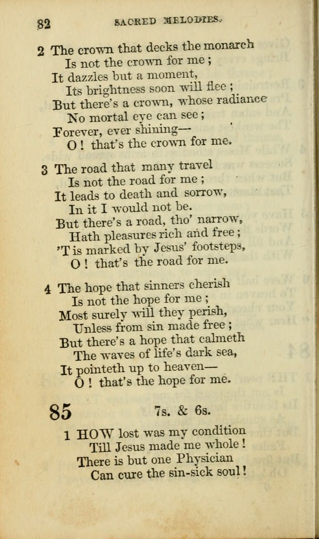 Sacred Melodies for Conference and Prayer Meetings, and for Social and Private Devotion (13th ed.) page 81