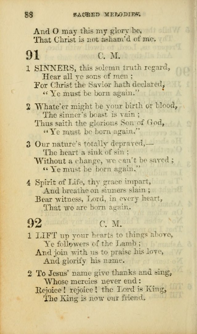 Sacred Melodies for Conference and Prayer Meetings, and for Social and Private Devotion (13th ed.) page 87