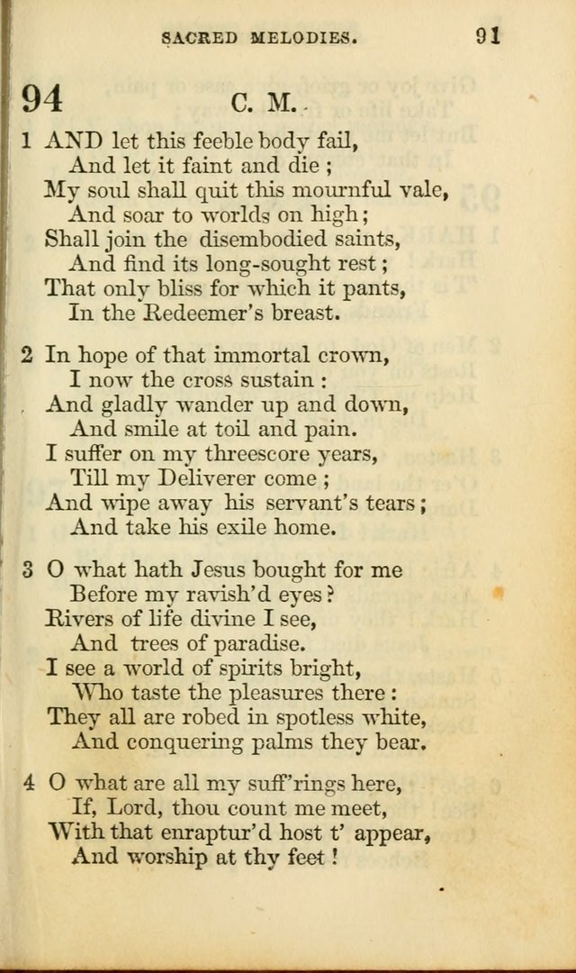 Sacred Melodies for Conference and Prayer Meetings, and for Social and Private Devotion (13th ed.) page 90