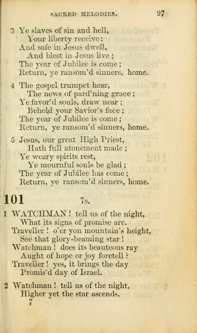 Sacred Melodies for Conference and Prayer Meetings, and for Social and Private Devotion (13th ed.) page 96