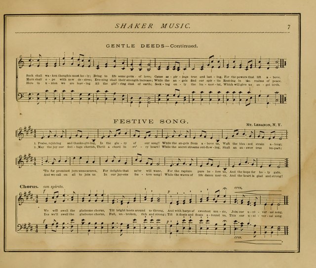 Shaker Music: Inspirational hymns and melodies illustrative of the resurrection life and testimoy of the shakers page 14