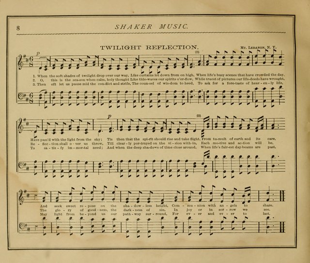 Shaker Music: Inspirational hymns and melodies illustrative of the resurrection life and testimoy of the shakers page 15