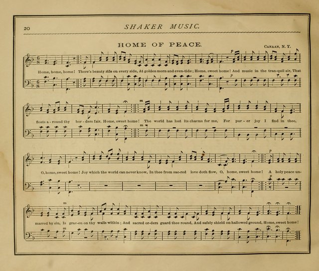 Shaker Music: Inspirational hymns and melodies illustrative of the resurrection life and testimoy of the shakers page 27