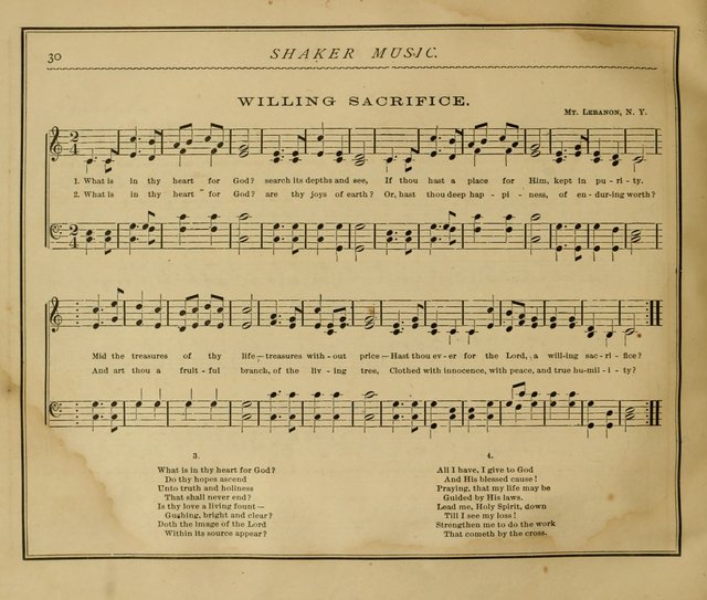 Shaker Music: Inspirational hymns and melodies illustrative of the resurrection life and testimoy of the shakers page 37