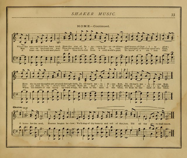 Shaker Music: Inspirational hymns and melodies illustrative of the resurrection life and testimoy of the shakers page 40