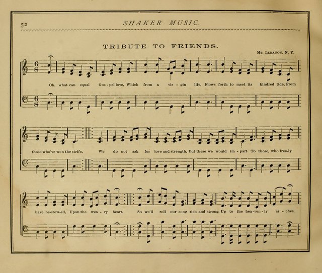 Shaker Music: Inspirational hymns and melodies illustrative of the resurrection life and testimoy of the shakers page 59