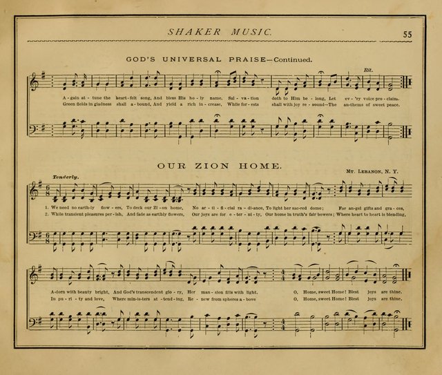 Shaker Music: Inspirational hymns and melodies illustrative of the resurrection life and testimoy of the shakers page 62