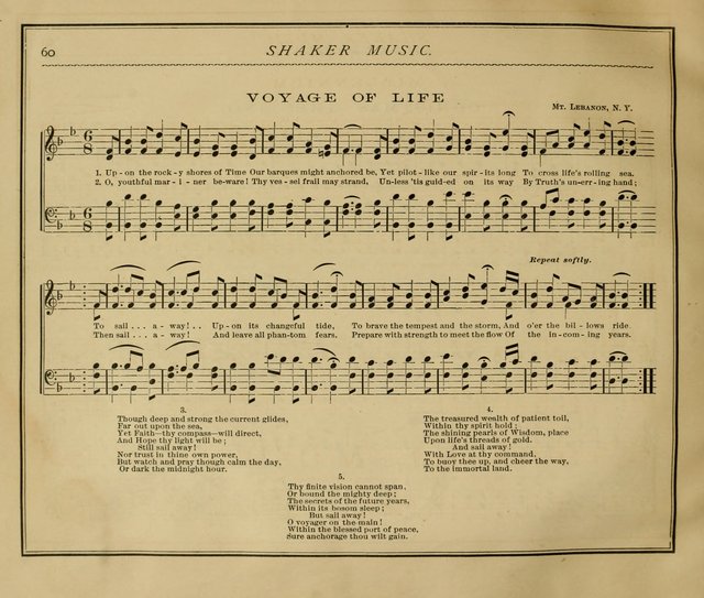 Shaker Music: Inspirational hymns and melodies illustrative of the resurrection life and testimoy of the shakers page 67