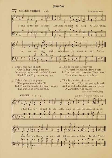 The Smaller Hymnal page 14