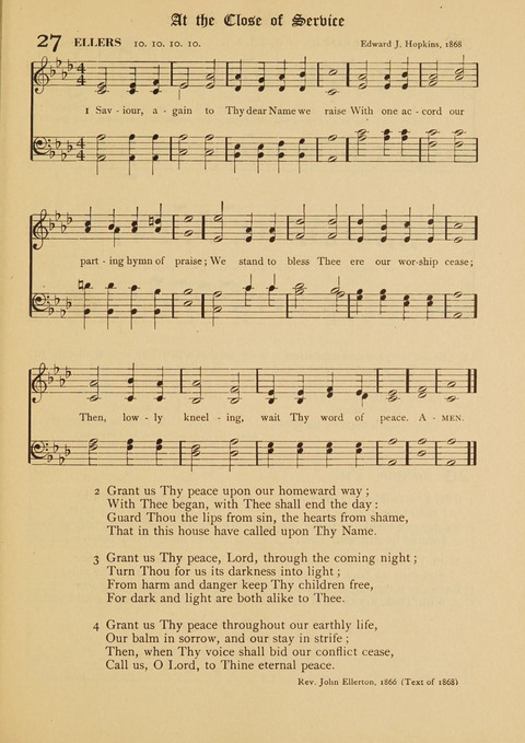 The Smaller Hymnal page 21