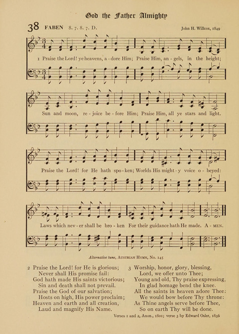 The Smaller Hymnal page 30