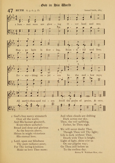 The Smaller Hymnal page 37