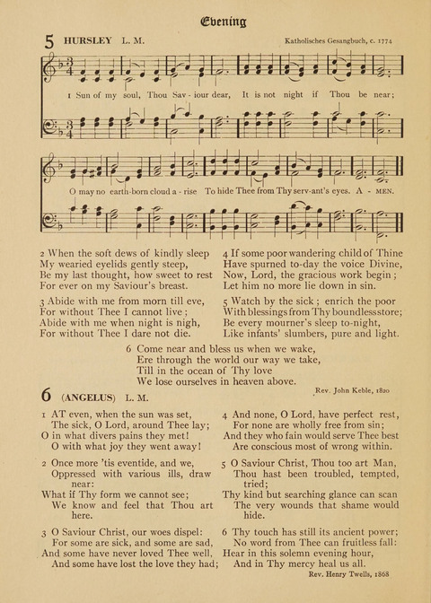 The Smaller Hymnal page 4