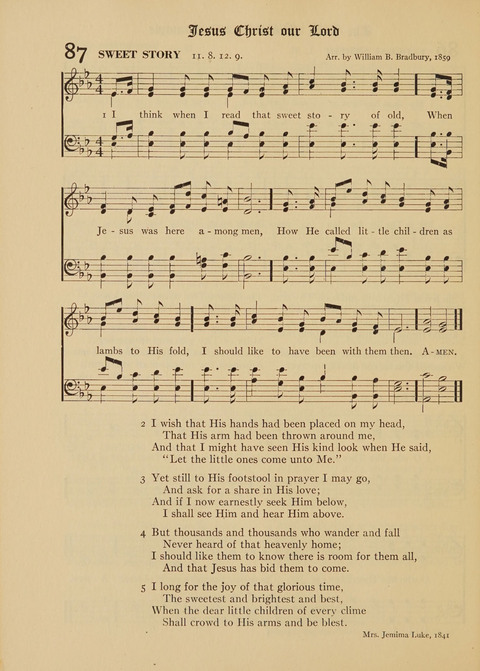 The Smaller Hymnal page 68