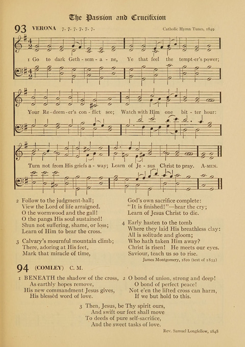 The Smaller Hymnal page 73