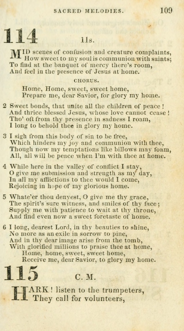 Sacred Melodies: for conference and prayer meetings and for social and private devotion (5th ed.) page 113