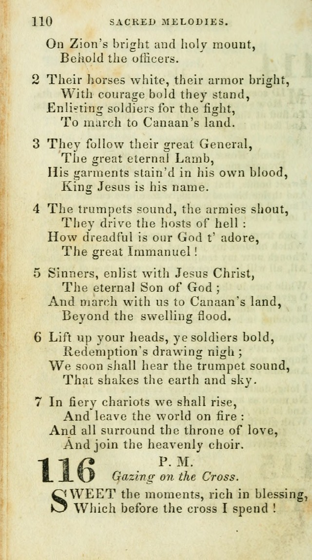 Sacred Melodies: for conference and prayer meetings and for social and private devotion (5th ed.) page 114