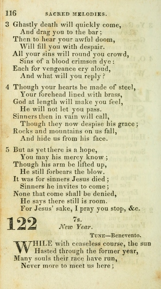 Sacred Melodies: for conference and prayer meetings and for social and private devotion (5th ed.) page 120