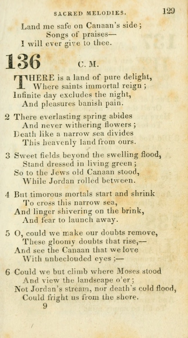 Sacred Melodies: for conference and prayer meetings and for social and private devotion (5th ed.) page 133