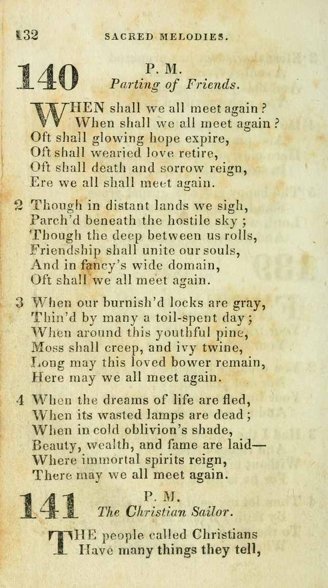 Sacred Melodies: for conference and prayer meetings and for social and private devotion (5th ed.) page 136