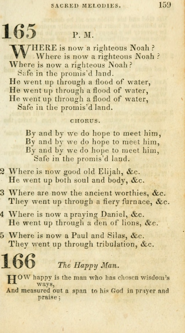 Sacred Melodies: for conference and prayer meetings and for social and private devotion (5th ed.) page 165