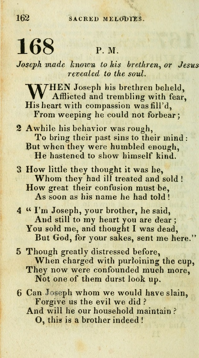 Sacred Melodies: for conference and prayer meetings and for social and private devotion (5th ed.) page 168