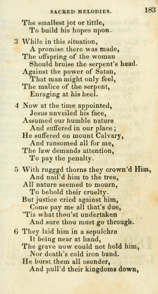 Sacred Melodies: for conference and prayer meetings and for social and private devotion (5th ed.) page 189