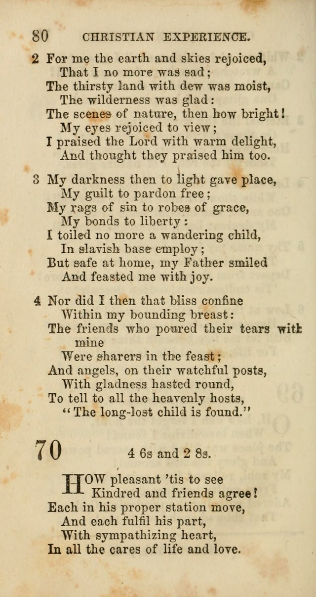 Select Melodies; Comprising the Best Hymns and Spiritual Songs in Common Use, and not generally found in standard church hymn-books: as also a number of original pieces, and translations from...German page 82