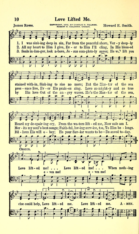 The Sheet Music of Heaven (Spiritual Song): The Mighty Triumphs of Sacred Song page 10