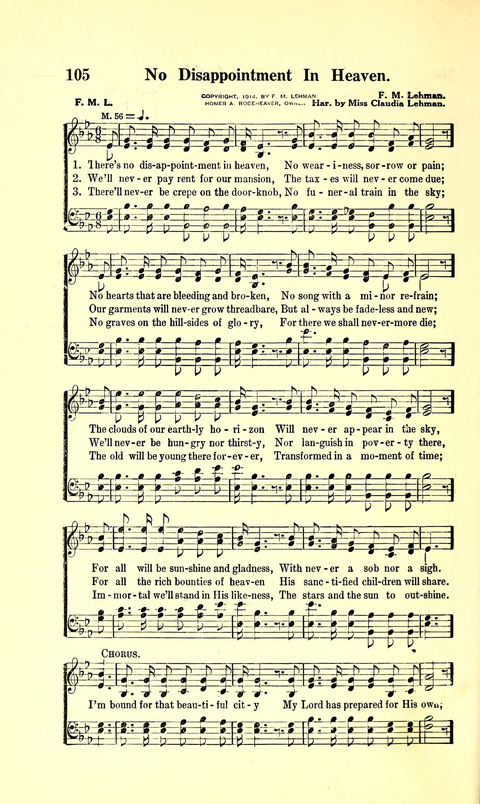 The Sheet Music of Heaven (Spiritual Song): The Mighty Triumphs of Sacred Song page 102