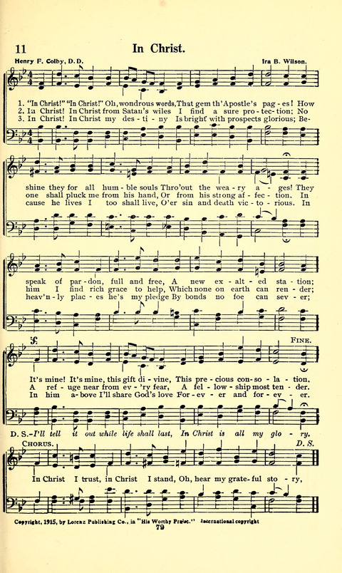 The Sheet Music of Heaven (Spiritual Song): The Mighty Triumphs of Sacred Song page 11