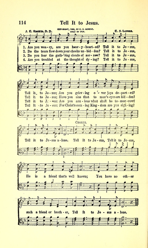 The Sheet Music of Heaven (Spiritual Song): The Mighty Triumphs of Sacred Song page 112