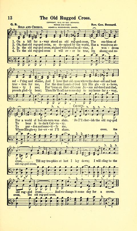 The Sheet Music of Heaven (Spiritual Song): The Mighty Triumphs of Sacred Song page 13