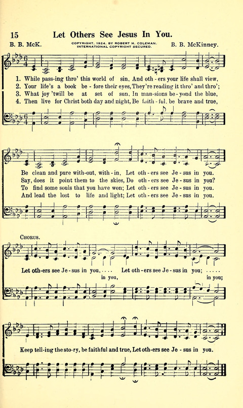 The Sheet Music of Heaven (Spiritual Song): The Mighty Triumphs of Sacred Song page 15