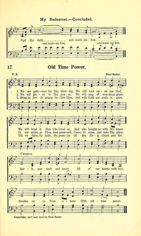 The Sheet Music of Heaven (Spiritual Song): The Mighty Triumphs of Sacred Song page 17