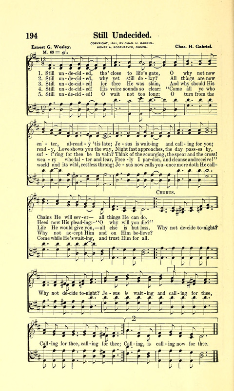 The Sheet Music of Heaven (Spiritual Song): The Mighty Triumphs of Sacred Song page 184