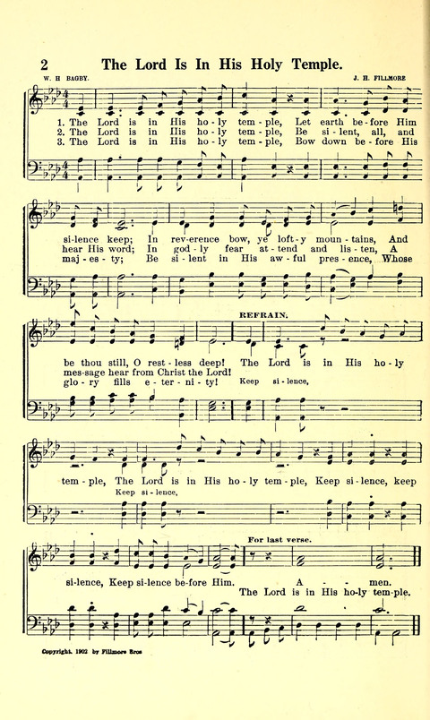 The Sheet Music of Heaven (Spiritual Song): The Mighty Triumphs of Sacred Song page 2