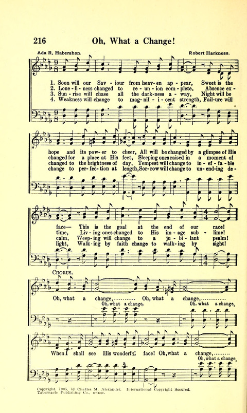 The Sheet Music of Heaven (Spiritual Song): The Mighty Triumphs of Sacred Song page 202