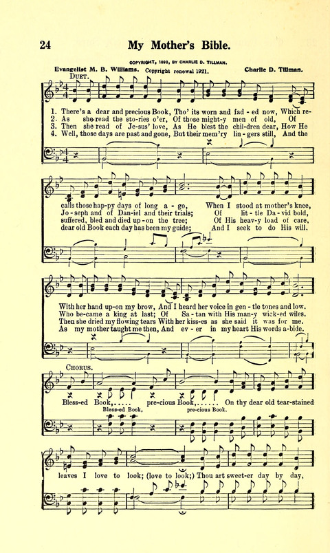 The Sheet Music of Heaven (Spiritual Song): The Mighty Triumphs of Sacred Song page 24