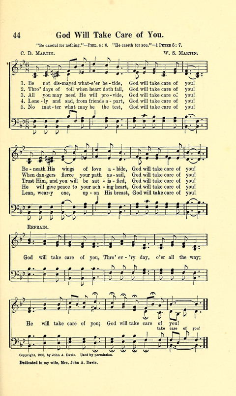 The Sheet Music of Heaven (Spiritual Song): The Mighty Triumphs of Sacred Song page 43