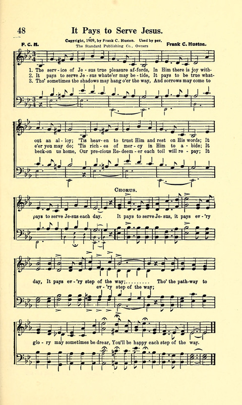 The Sheet Music of Heaven (Spiritual Song): The Mighty Triumphs of Sacred Song page 47