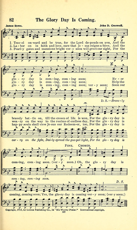 The Sheet Music of Heaven (Spiritual Song): The Mighty Triumphs of Sacred Song page 79