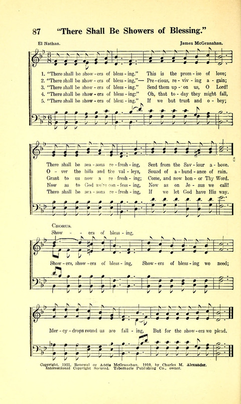 The Sheet Music of Heaven (Spiritual Song): The Mighty Triumphs of Sacred Song page 84