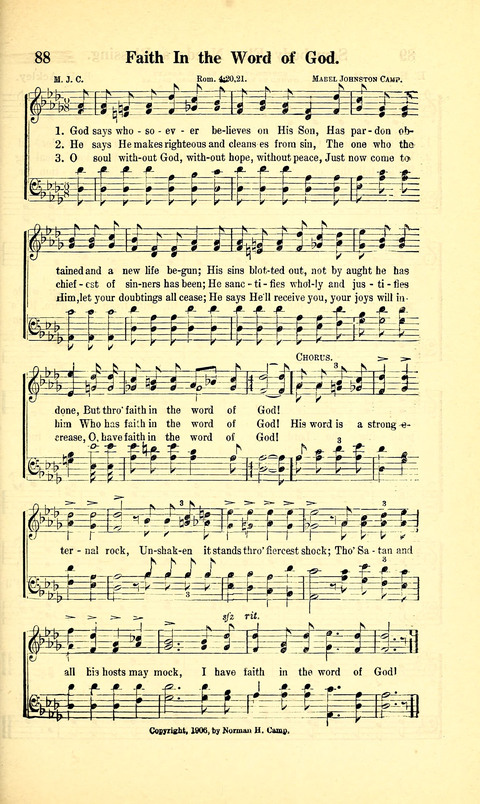 The Sheet Music of Heaven (Spiritual Song): The Mighty Triumphs of Sacred Song page 85