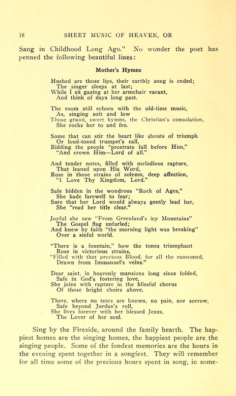 The Sheet Music of Heaven (Spiritual Song): The Mighty Triumphs of Sacred Song page xix
