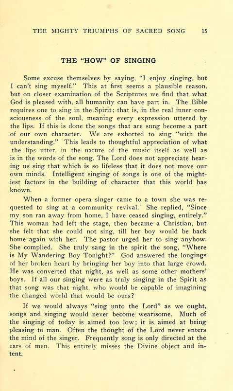 The Sheet Music of Heaven (Spiritual Song): The Mighty Triumphs of Sacred Song page xvi