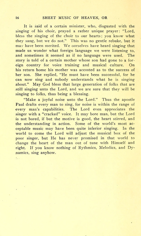 The Sheet Music of Heaven (Spiritual Song): The Mighty Triumphs of Sacred Song page xvii