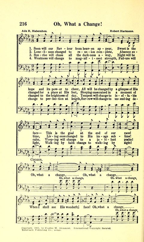 The Sheet Music of Heaven (Spiritual Song): The Mighty Triumphs of Sacred Song. (Second Edition) page 246