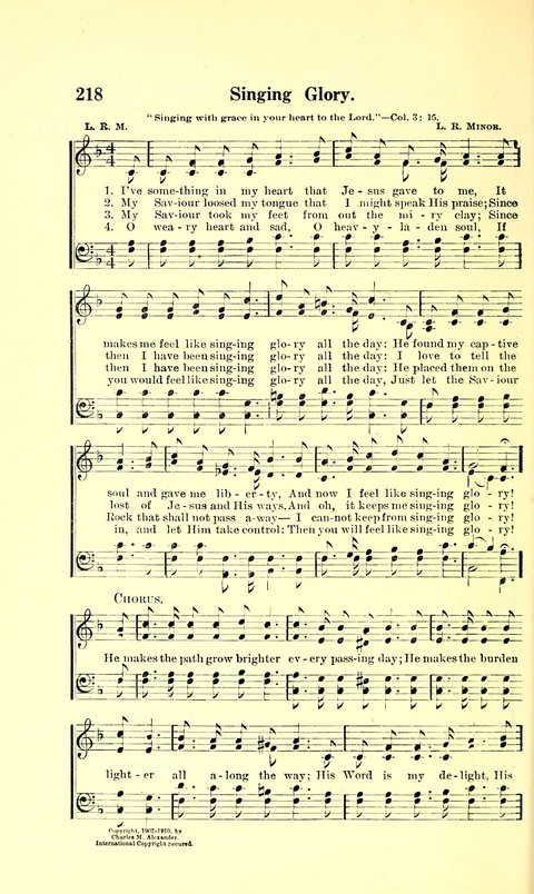 The Sheet Music of Heaven (Spiritual Song): The Mighty Triumphs of Sacred Song. (Second Edition) page 248