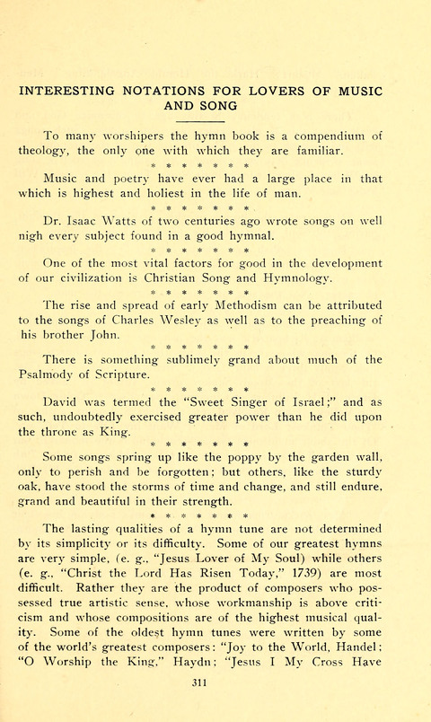 The Sheet Music of Heaven (Spiritual Song): The Mighty Triumphs of Sacred Song. (Second Edition) page 311